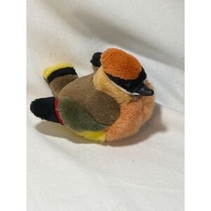 Wild Republic Audubon Birds Carolina Wren Plush SBB-2005 Brown Orange Yellow 6"